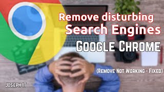 How to Remove Search Engines from Chrome  Remove Unwanted Search Engines [upl. by Scheer]