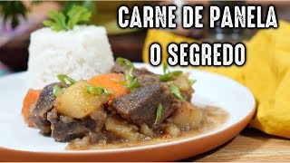 COMO FAZER CARNE DE PANELA  O SEGREDO [upl. by Blayze392]