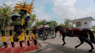 Perlintasan Kereta Api Nyamplung Yogyakarta [upl. by Adiaj7]