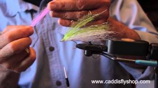 Coho Salmon Bucktail Trolling Fly [upl. by Bravar]