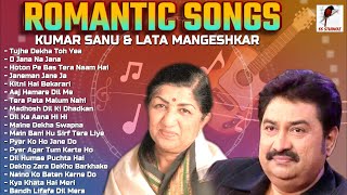 Kumar Sanu amp Lata Mangeshkar Hits  Hindi Romantic Duet Songs  Bollywood Hits [upl. by Jezebel645]