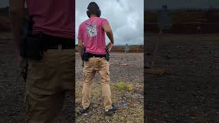 Mozambique drill with Canik TP9SFX 6724 lightitup shorts [upl. by Hawley264]