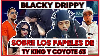 BLACKY DRIPPY HABLA SOBRE COYOTE 63 Y TY KING🔥 EN MEDIO DE SU CITA CON LA FLAKA😅😍 [upl. by Irved]