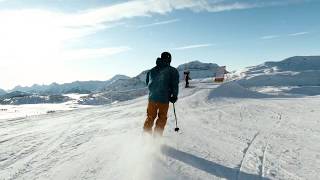 Take a ride through our Ski Cross course  Sunshine Village  Ski amp Snowboard Banff Canada [upl. by Libyc]