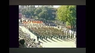 Porterville Panthern Band in the 1989 Centennial Rose Parade [upl. by Reni]