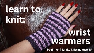 DIY Simple Fleece Fingerless Gloves  How to Sew Fingerless Mittens  How to Make Easy Pattern [upl. by Atteuqahc]