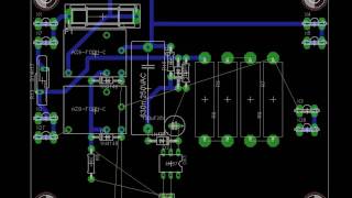 Circuit design in Eagle [upl. by Akinajnat]