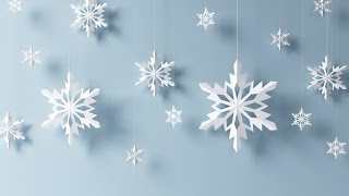 How to make snowflakes in 5 minutes [upl. by Zilber932]