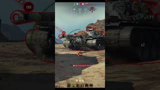 T110E5 by player Vendaawot shortsyoutube shortvideo shortyoutube shorts short [upl. by Eiggem]