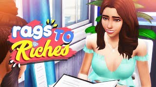 DATE MAKEOVER 💇🏽  The Sims 4 Rags To Riches 11 [upl. by Siffre]