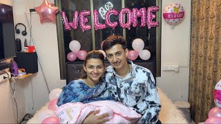 Welcome home Ayzal😍❤️ Assa kya kiya maine jisse nausheen huwi emotional🙈😌 aur diya surprise🥹 [upl. by Essila]