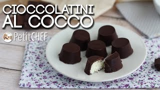 Come preparare i cioccolatini al cocco a casa  Tutorial cucina PetitChefit [upl. by Cid]