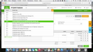 Introduktion Fortnox bokföring [upl. by Lazar]