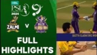 Full Highlights  Quetta Gladiators vs Peshawar Zalmi  Match 1  HBL PSL 9  M1Z1U [upl. by Torrence]