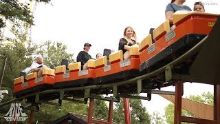 Wilderness Run  Cedar Point  First Coaster by Intamin [upl. by Oilisab]