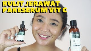 SERUM VITAMIN C DI KULIT JERAWATAN REVIEW SERUM VIT C SOMEBYMI [upl. by Tonry]