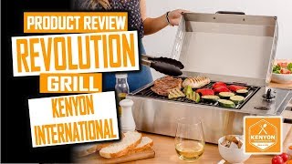 Kenyon Revolution IndoorOutdoor Electric Grill Product Review [upl. by Eladnar]