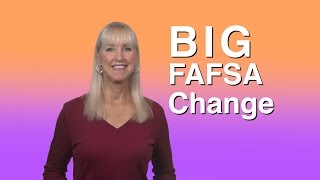 Big FAFSA Changes [upl. by Karissa]