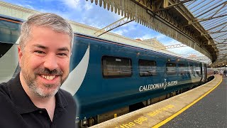 Luxury Overnight Sleeper Train in the UK  The Caledonian Sleeper [upl. by Delfeena716]