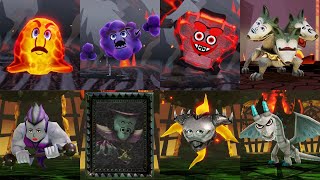 Miitopia Switch All Karkaton Bosses Base Gear Only [upl. by Ilat357]