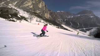 Ski the Dolomites  Italy  Colfosco [upl. by Ivatts475]