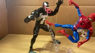 Marvel Legends Venom was a good purchase  Stop Motion compilation [upl. by Ludvig]