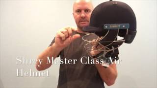 Shrey Master Class Air Helmet 2017 review [upl. by Rot613]