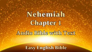 Nehemiah Chapter 1 Audio Bible 느헤미아 1장 성경 보면서 듣기 [upl. by Nekcerb]