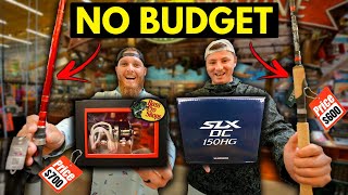 Building the MOST EXPENSIVE Fishing Combos at Bass Pro Shops 1v1 WinnerTakeAll CHALLENGE [upl. by Ecitnirp]