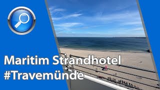 Atemberaubende Aussicht garantiert SuiteTour im 13 Stock des Maritim Strandhotels Travemünde [upl. by Kovar]