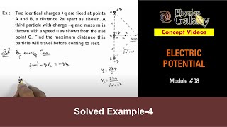 Class 12 Physics  Electric Potential  8 Solved Example4 on Electric Potential  For JEE amp NEET [upl. by Aldon]