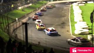 2l saloon stock car superbowl XXXI 2019 Cowdenbeath racewall [upl. by Anitnemelc]