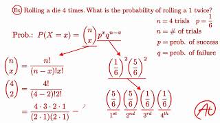 Binomial Distribution EXPLAINED with Examples [upl. by Ailedo83]