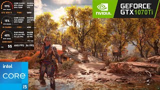 GTX 1070 Ti  Horizon Forbidden West  All Graphics Settings Tested [upl. by Orwin]