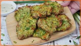 Delicious Zucchini Fritters in the Air Fryer [upl. by Retse]