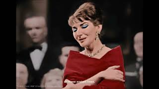 Maria Callas sings Norma quotCasta Divaquot in color Live in Paris 1958 [upl. by Quackenbush]