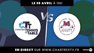 CChartres Tennis de Table vs NîmesMontpellier [upl. by Ylloh252]