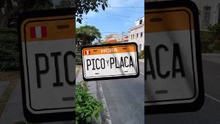 🤔 ¿Conoces el sistema de pico y placa🚗 ¿Te afectaria esta medida placa autos [upl. by Einahpts]