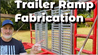 How to Build a Trailer Ramp and Use ATV Ramps from Harbor Freight [upl. by Ahtivak]