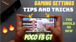 POCO F3 GT Best Gaming SettingsFeaturesTricks You Should Know About  POCO F3 GT Tips and Tricks🔥 [upl. by Christophe963]