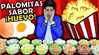 ¡ADIVINA el sabor de las PALOMITAS RETO  de15 SABORES  ANTRAX ☣ [upl. by Yracaz30]