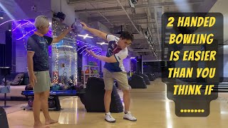 TwoHanded Bowling is EASY If You Understand These 3 Basic Mindsets [upl. by Sumedocin]