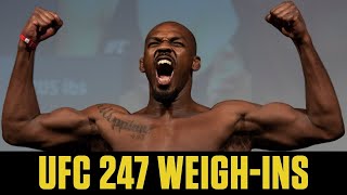 UFC 247 WeighIns Jon Jones vs Dominick Reyes  ESPN MMA [upl. by Adikam]