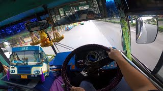 POV Bus Drive  Classic Daewoo bus BF120DS body [upl. by Olrak]