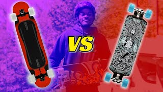 Electric Longboard vs NormalRegular Longboard  How to choose [upl. by Jehias732]