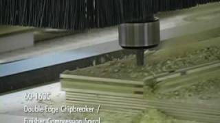 2008 IWF Atlanta Router Bit Video by LMT Onsrud [upl. by Airdnoed]