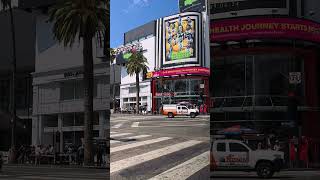 Los Angeles Hollywood blvd [upl. by Poppo755]