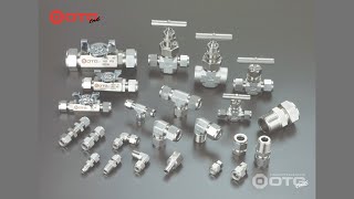 Korea OTGLOK Double Ferrules Tube Fittings amp Valves [upl. by Ramahs]