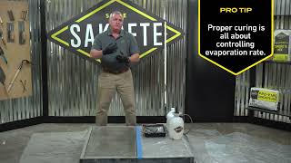 Pro Tips How to Cure and Seal Concrete  Concrete 101  DIY Project Guide [upl. by Ahtaga734]