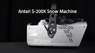 Antari S200X Snow Machine [upl. by Geaghan]